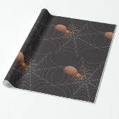 Spider und Spider Web Geschenkpapier (Ungerollt)