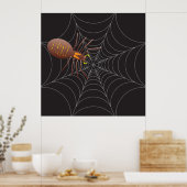 Spider und Spider Web Poster (Küche)