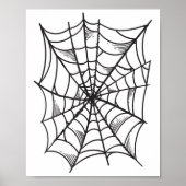 Spider und Spider Webkostüm _ Halloween Easy Gif Poster (Vorne)