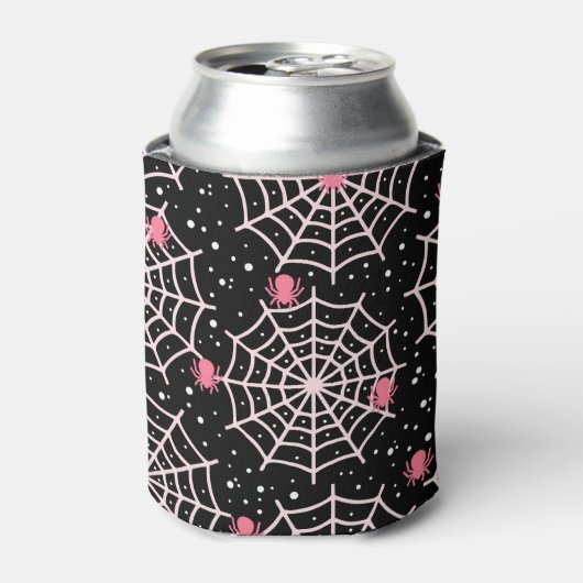 Spider und Spider Webs Dosenkühler (Kanne Vorderseite)
