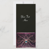 SPIDER UND WEB Blue Sapphire Black (Rückseite)