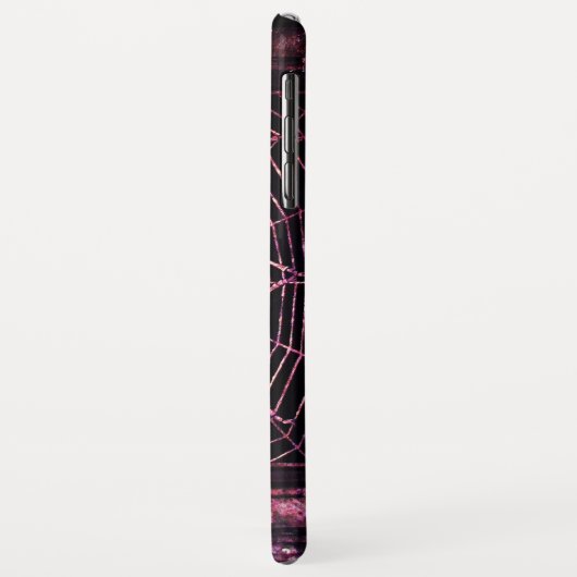 SPIDER UND WEB Green Emerald Black Case-Mate iPhone Hülle (Hinten/Links)