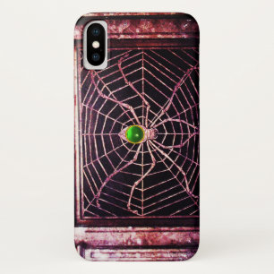 SPIDER UND WEB Green Emerald Black Case-Mate iPhone Hülle