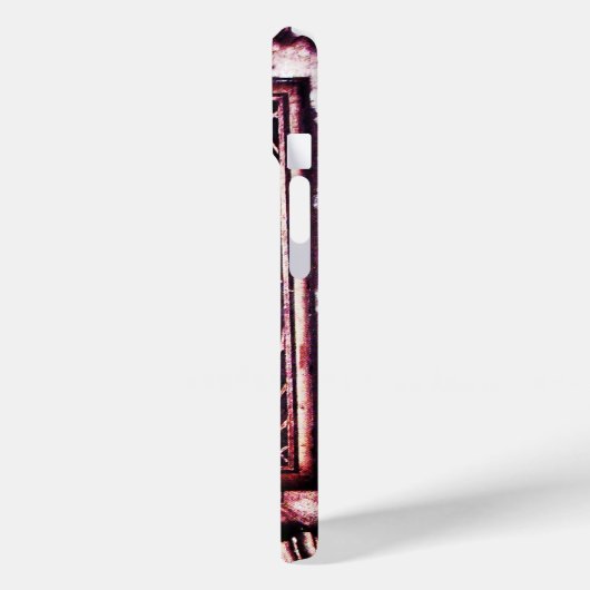 SPIDER UND WEB Green Emerald Gem Black Case-Mate iPhone Hülle (Rückseite / Links)