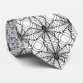 Spider und Web Krawatte (Gerollt)