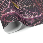 SPIDER UND WEB MIT GEMSTONES Halloween Geschenkpapier (Rolleneckpunkt)