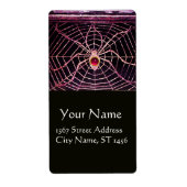 SPIDER UND WEB Pink Fuchsia Ruby Black (Vorne)