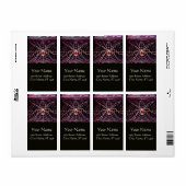 SPIDER UND WEB Pink Fuchsia Ruby Black (Vorne)