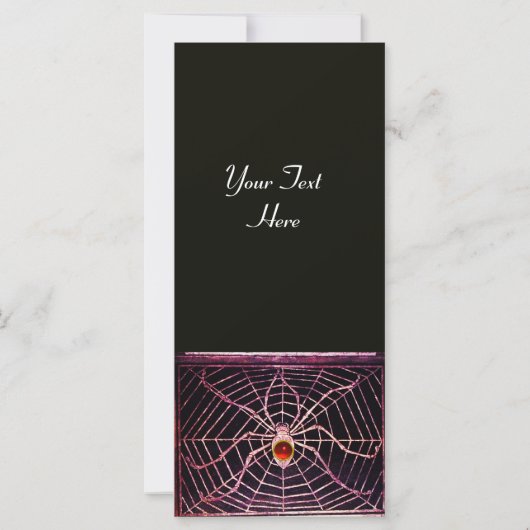 SPIDER UND WEB Red Ruby Black (Rückseite)