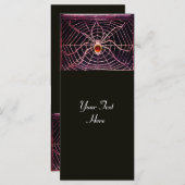 SPIDER UND WEB Red Ruby Black (Vorne/Hinten)