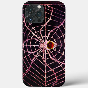 SPIDER UND WEB Red Ruby Black Case-Mate iPhone Hülle