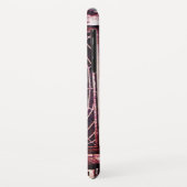 SPIDER UND WEB Red Ruby Black Case-Mate iPhone Hülle (Hinten/Links)