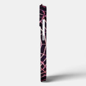 SPIDER UND WEB Red Ruby Black Case-Mate iPhone Hülle (Rückseite / Links)