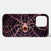 SPIDER UND WEB Red Ruby Black Case-Mate iPhone Hülle (Rückseite (Horizontal))