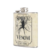 Spider Venom - Dunkelgotischer Spaß Flachmann (Links)