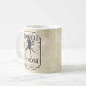 Spider Venom - Dunkelgotischer Spaß Kaffeetasse (Vorderseite Links)