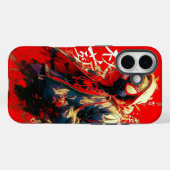 Spider-Verse Artistic Anime iPhone Case (Rückseite (Horizontal))