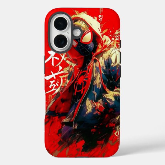 Spider-Verse künstlerische Anime-Hülle für iPhone Case-Mate iPhone Hülle (Rückseite)