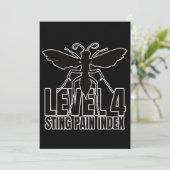 Spider Wasps Spider Wasp Tarantula Hawk Einladung (Stehend Vorderseite)