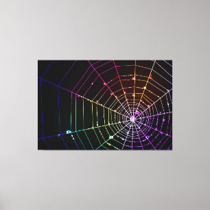 Spider Web 1 Wrapped Canvas Leinwanddruck