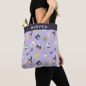 Spider Web Cat Kostüme Personalisiert Trick oder B Tasche (Von Nahem)