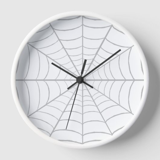 Spider Web Clock Uhr (Vorderseite)