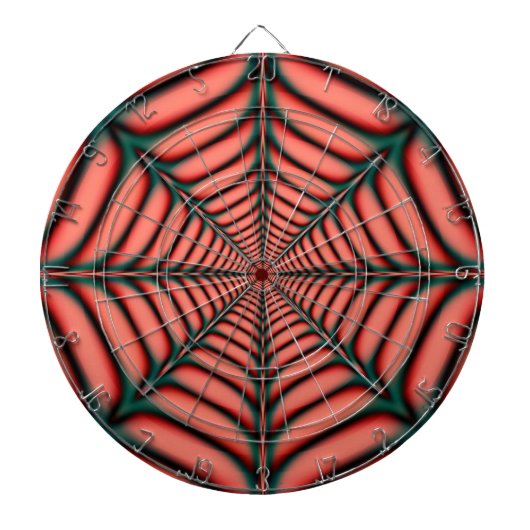 Spider Web Dartboard Dartscheibe (vorne)