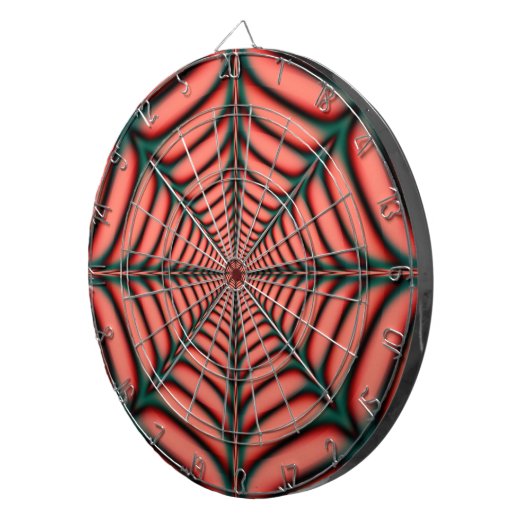 Spider Web Dartboard Dartscheibe (Vorderseite rechts)