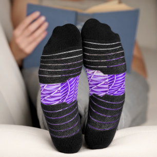 Spider Web Design Socks Socken