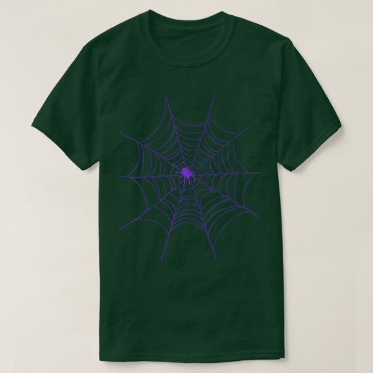 Spider Web Design T-Shirt (Design vorne)