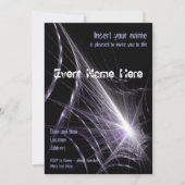 Spider Web Einladung (Vorderseite)