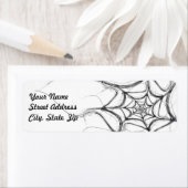 Spider Web Fract Background Rücksendeadresse Aufkl (Insitu)