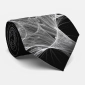 Spider Web Fraktal Design Krawatte (Gerollt)