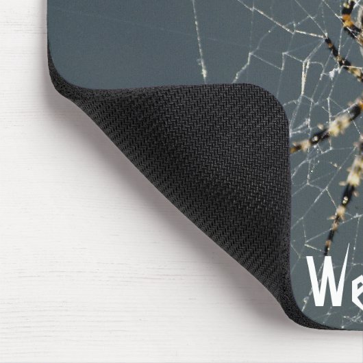 'Spider Web'-Geschenke Mousepad (Ecke)