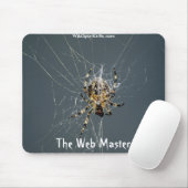 'Spider Web'-Geschenke Mousepad (Mit Mouse)