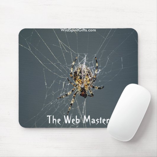 'Spider Web'-Geschenke Mousepad (Mit Mouse)