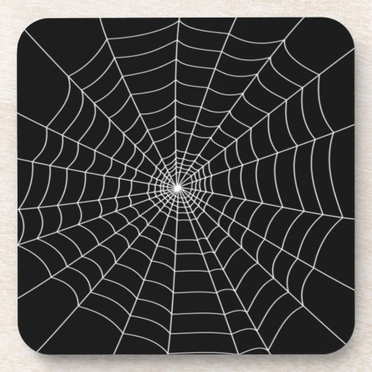 Spider Web Getränkeuntersetzer (Vorderseite)