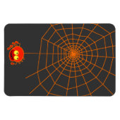 Spider Web Halloween Flexible Magnet (Horizontal)