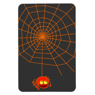 Spider Web Halloween Flexible Magnet