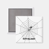 Spider Web Halloween Magnet (Vorderseite/Rückseite)