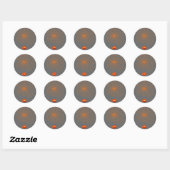 Spider Web Halloween Sticker (Blatt)