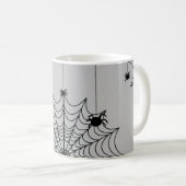 Spider Web Halloween-Tasse Kaffeetasse (VorderseiteRechts)