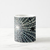 Spider Web Halloween-Tasse Kaffeetasse (Mittel)