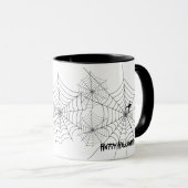 Spider Web Halloween-Tasse Tasse (VorderseiteRechts)