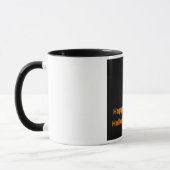 Spider Web Happy Halloween Tasse (Links)