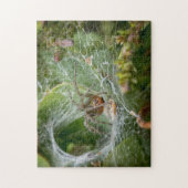 Spider Web Insect Wildlife Jigsaw Puzzle (Vertikal)