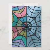 Spider Web Invitation Einladung (Rückseite)