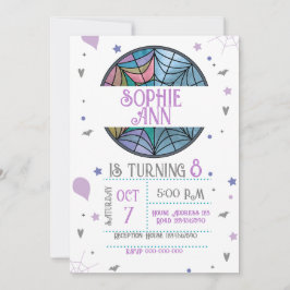 Spider Web Invitation Einladung