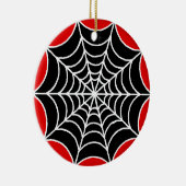 Spider Web Keramik Ornament (Rechts)
