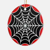Spider Web Keramik Ornament (Links)